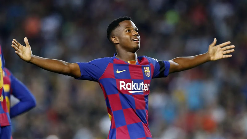 Ansu Fati gia nhập AS Monaco với bản hợp đồng cho mượn từ Barcelona